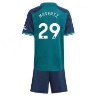 Dětský fotbalový dres Arsenal Kai Havertz #29 2023-24 Třetí Krátký Rukáv (+ trenýrky)